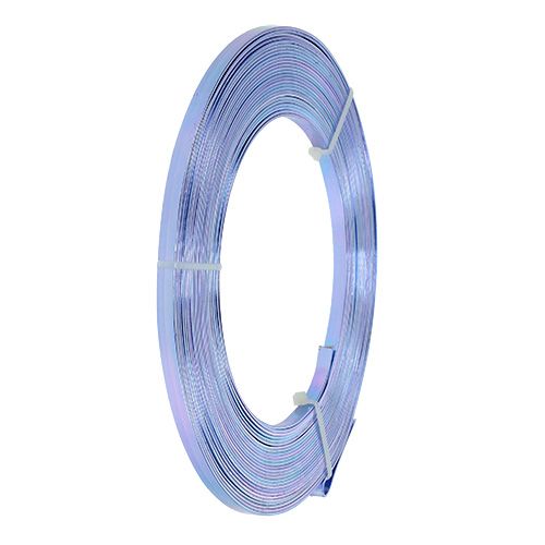 Floristik24 Aluminum flat wire lilac 5mm 10m