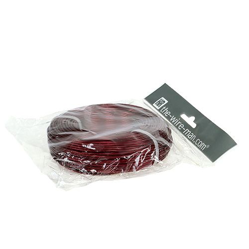 Product Aluminum wire Ø2mm 500g 60m Bordeaux