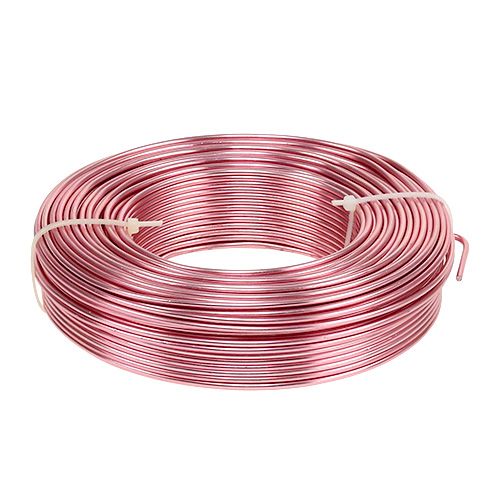 Aluminum wire Ø2mm 500g 60m Pink