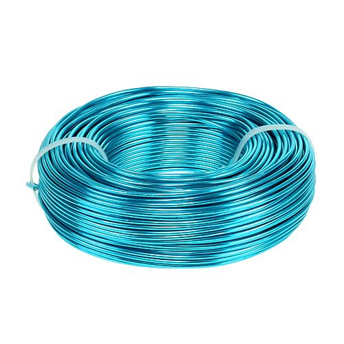 Aluminum wire Ø2mm 500g 60m turquoise