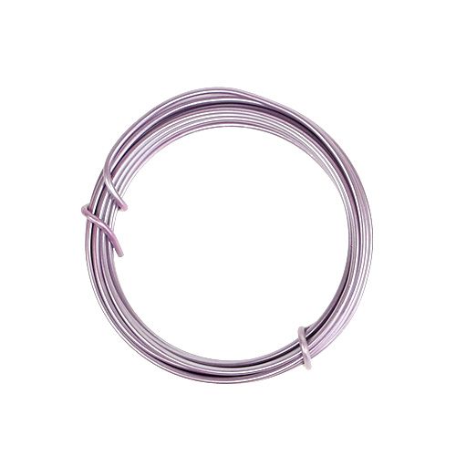 Product Aluminum wire 2mm light purple 3m