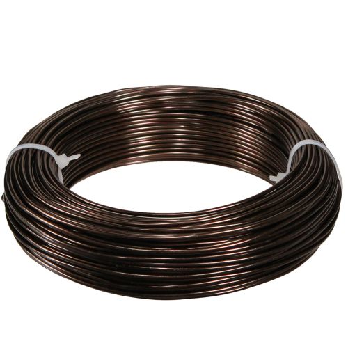 Product Aluminium wire brown craft wire aluminium wire Ø2mm 60m 500g