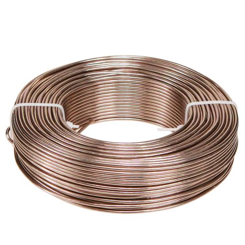 Product Aluminum Wire Ø2mm Aluminum Wire Craft Wire Light Brown 500g 60m