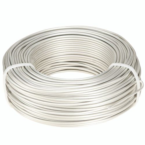 Aluminum wire Ø2mm bonsai wire in cream 500g 60m