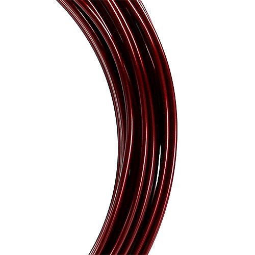 Product Aluminum wire 2mm 100g Bordeaux