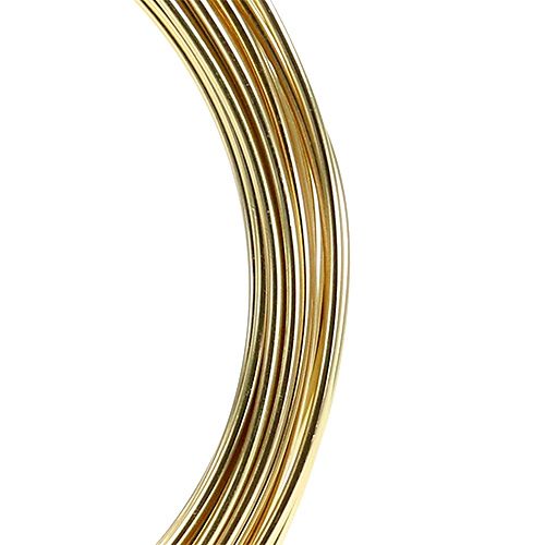 Product Aluminium wire 2mm 100g gold