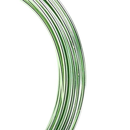 Product Aluminum wire 2mm 100g mint green