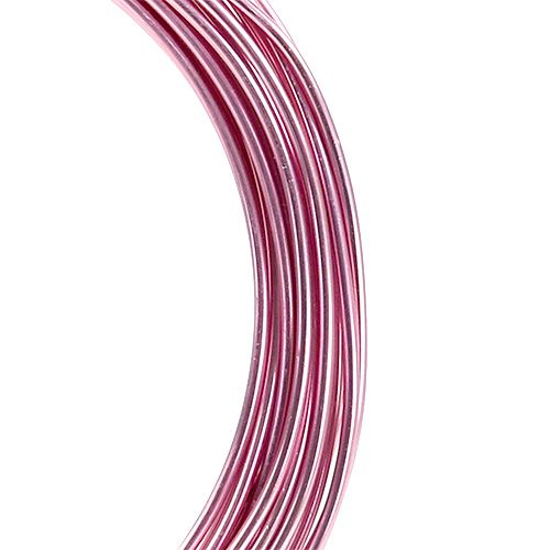 Product Aluminum wire 2mm 100g pink