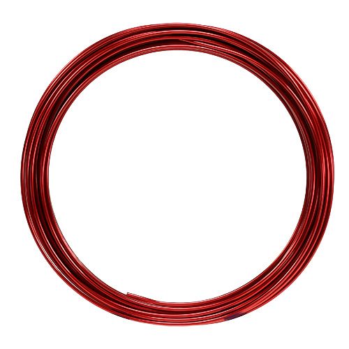 Product Aluminium wire 2mm 100g red