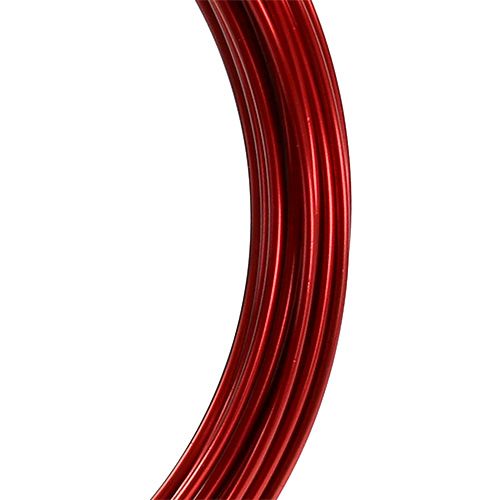 Product Aluminium wire 2mm 100g red
