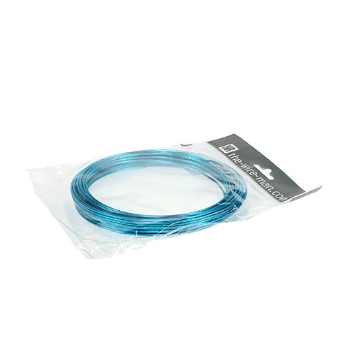 Product Aluminium wire 2mm 100g turquoise