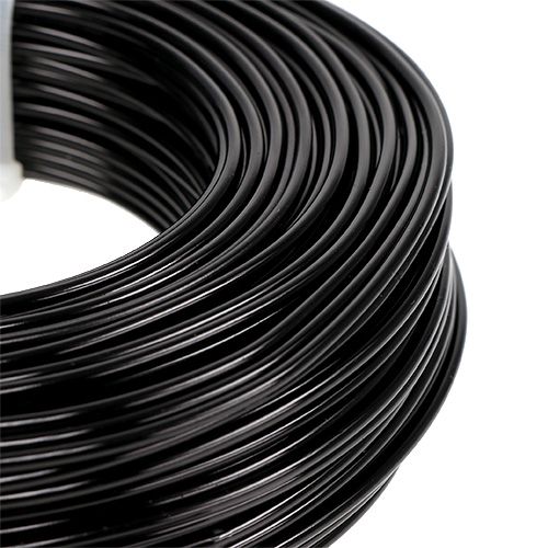 Product Aluminium wire Ø2mm 500g 60m Black