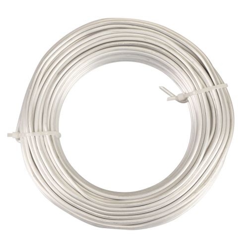 Product Aluminum wire aluminum wire 3mm jewelry wire white-silver matt 500g