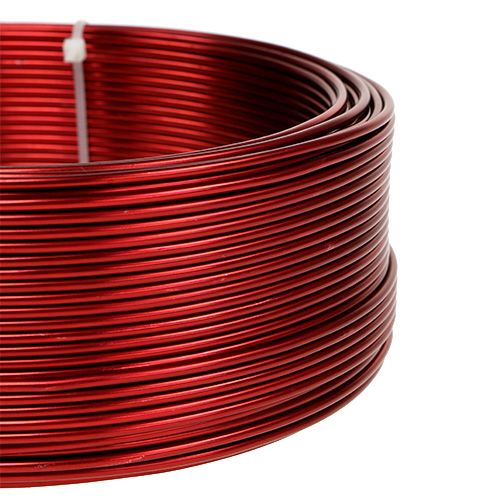 Floristik24 Aluminum wire red Ø2mm 500g (60m)
