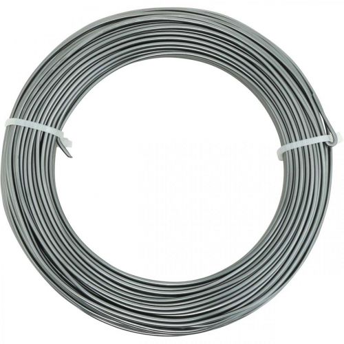 Product Aluminum wire Ø2mm anthracite deco wire round 480g