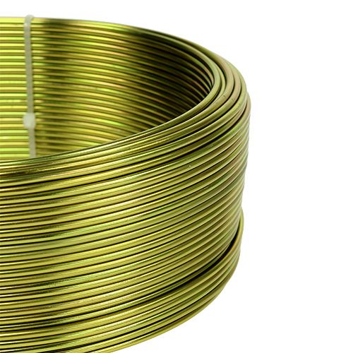 Product Aluminium wire Ø2mm olive green 500g (60m)