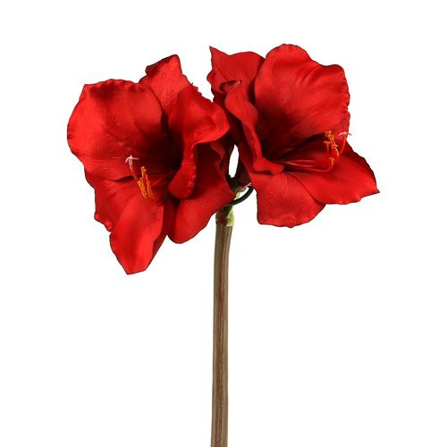 Floristik24 Amaryllis artificial large red 96.5cm