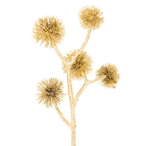 Artificial Amber Fruit Branches Gold Bundle – 26cm (Set of 6) | Floristik24.co.uk