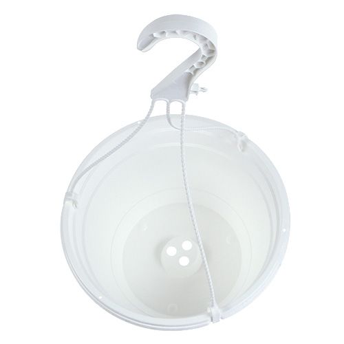 Product Flower basket 25cm white