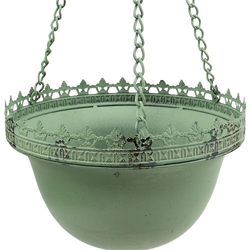 Floristik24 Hanging hanging basket green Ø23cm H21cm