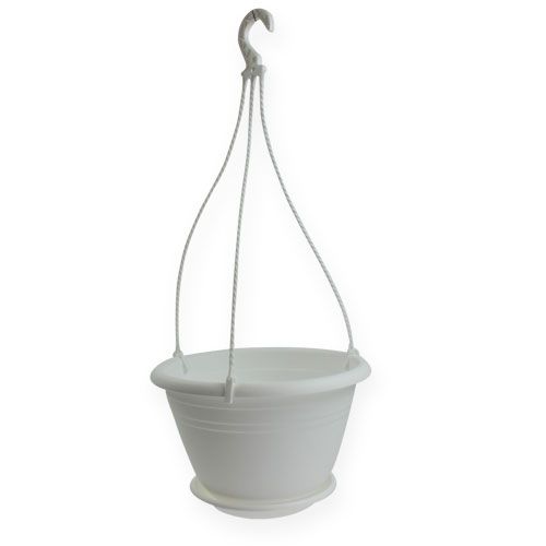 Product Hanging basket Galicia Ø30cm white