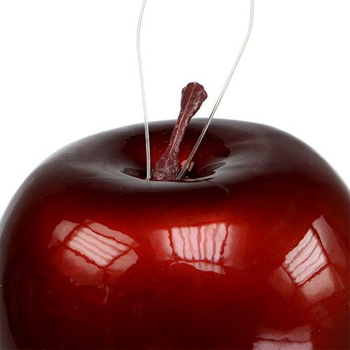 Floristik24 Apple for hanging Ø7.5cm copper, shiny 9pcs