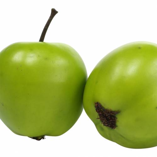Product Decorative fruit mini apple artificial green 4.5cm 24 pcs