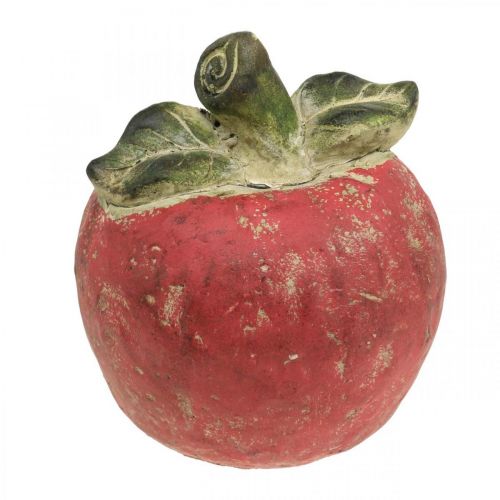 Floristik24 Decorative apple, autumn, table decoration, concrete H17cm Ø15cm