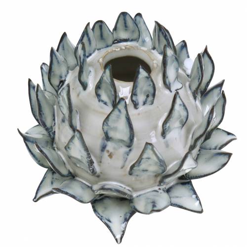Product Decorative vase art shock ceramic blue, white Ø9.5cm H9cm