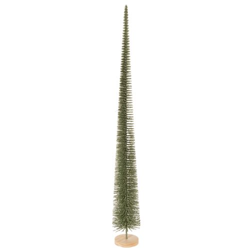 Artificial Christmas tree with wooden base for Christmas decorations, 80cm