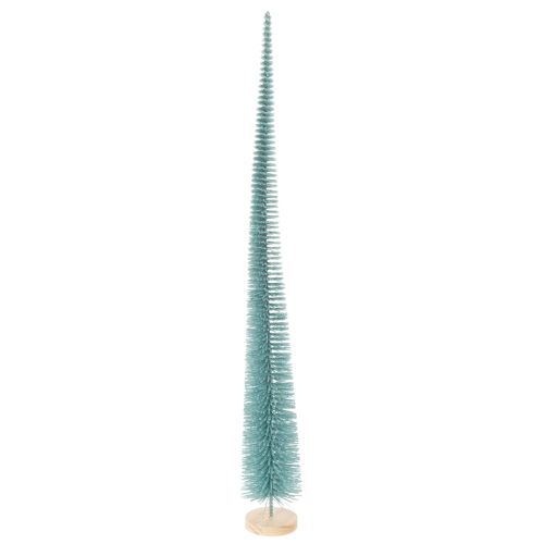 Artificial Christmas tree, decorative tree, delicate design with wooden base, 80cm buy online | Floristik24.co.uk