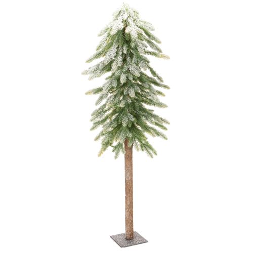 Artificial fir tree with snow decoration, winter and Christmas, 95cm