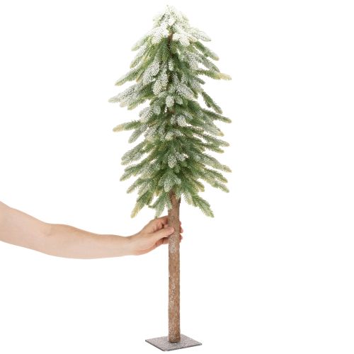 Artificial fir tree with snow decoration, winter and Christmas, 95cm | Floristik24.co.uk