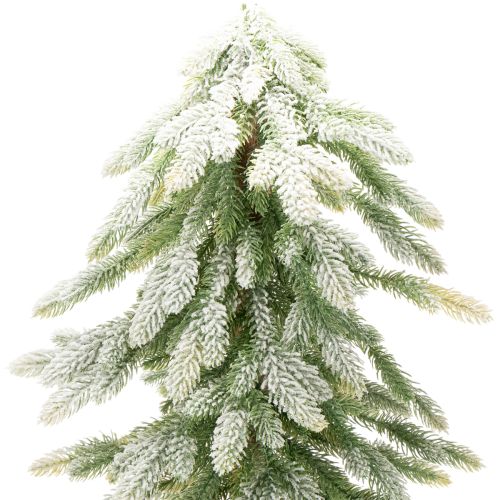 Artificial fir tree with snow decoration, winter and Christmas, 95cm | Floristik24.co.uk