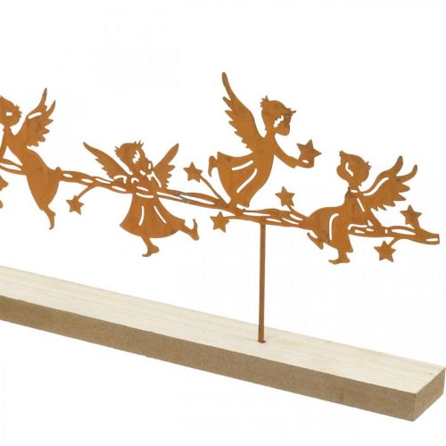 Floristik24 Table decoration Christmas angel metal stand grate 50 × 17cm