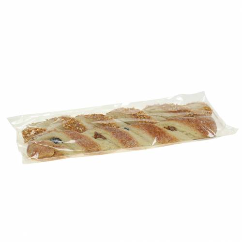 Floristik24 Sesame stick and poppy seed stick artificial food dummy assorted 25cm 2pcs