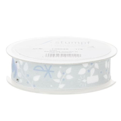Product Ribbon for Communion, Confirmation, and Baptism - Light Blue, 25mm, 20m