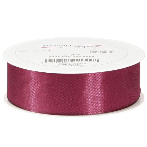 Product Decorative ribbon Taffeta ribbon Gift ribbon Berry 40mm 50m