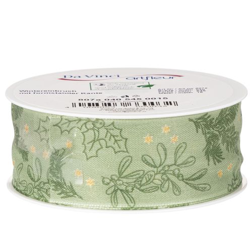 Decorative Ribbon Holly and