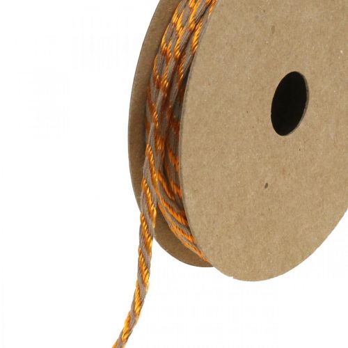 Floristik24 Cord, jewelry cord, gold cord Golden natural colors L20m Ø4cm