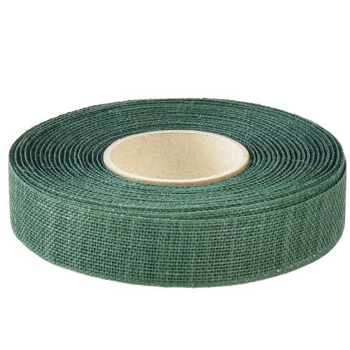 Product Decorative ribbon natural green 25mm 20m