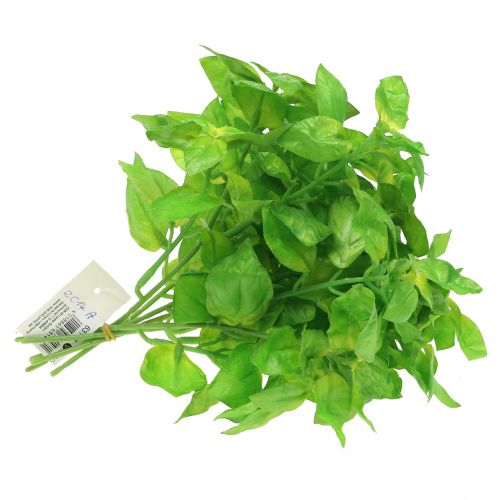 Floristik24 Basil artificial green 25cm 6pcs