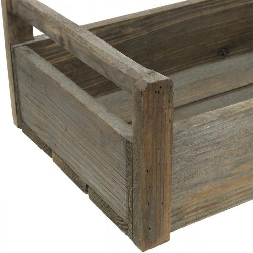 Floristik24 Wooden box handicraft box shabby decorative box wood 47×28.5×16.5cm