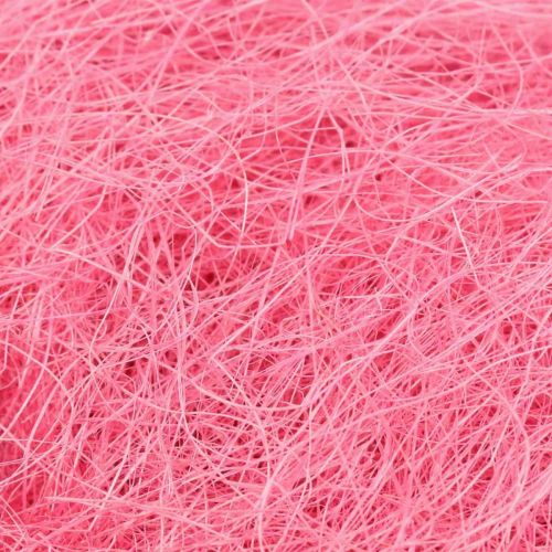 Product Handicraft material, sisal grass, natural material pink 300g