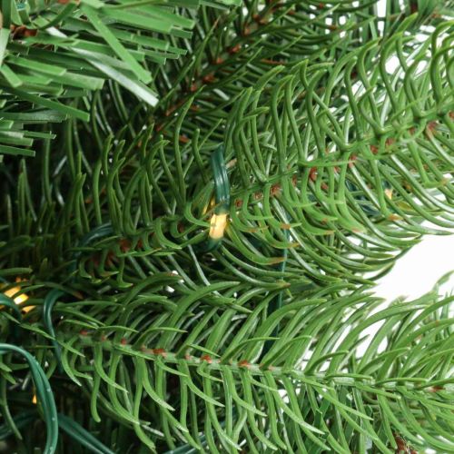 Product Artificial Christmas tree in pot LED outdoor 90cm