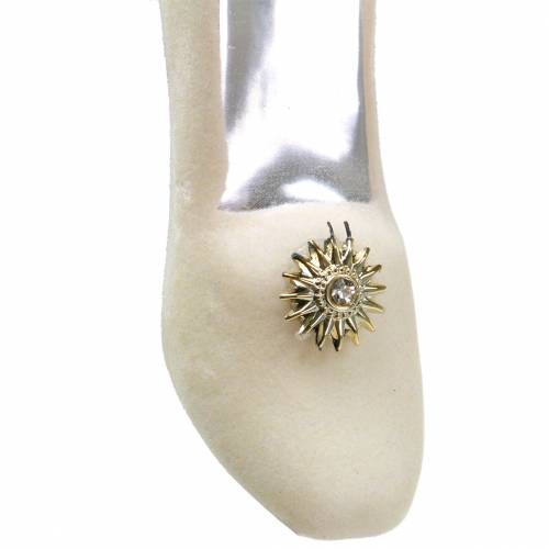 Floristik24 Christmas tree hanger pumps white 11cm 2pcs