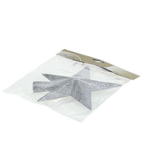 Product Tree top silver mica Ø2.2cm 19.5cm x 20cm