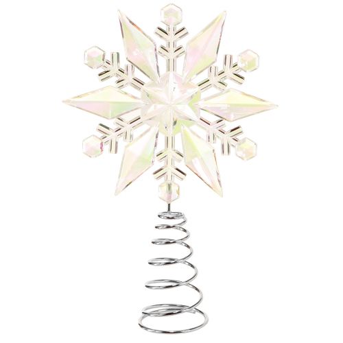 Product Tree Top Christmas Snowflake Decoration Ø14.5cm 2pcs