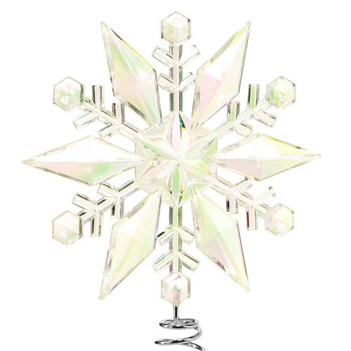 Product Tree Top Christmas Snowflake Decoration Ø14.5cm 2pcs