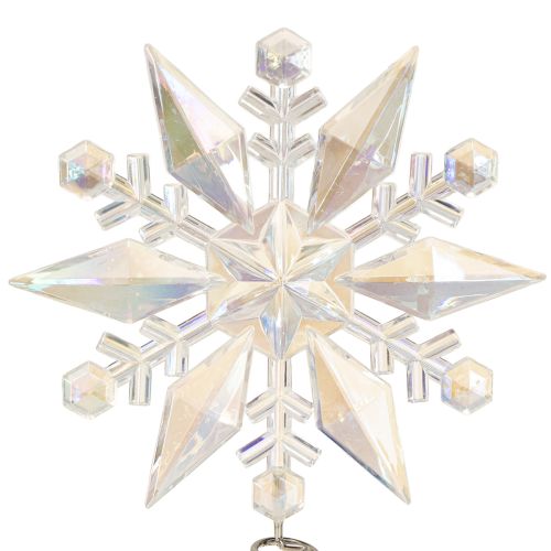 Product Tree top Christmas snowflake decoration Ø14.5cm
